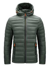 Elegante giacca con cappuccio